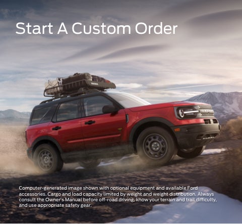 Start a custom order | Crain Ford, Inc. in Warren IN